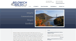 Desktop Screenshot of belowichwalsh.com